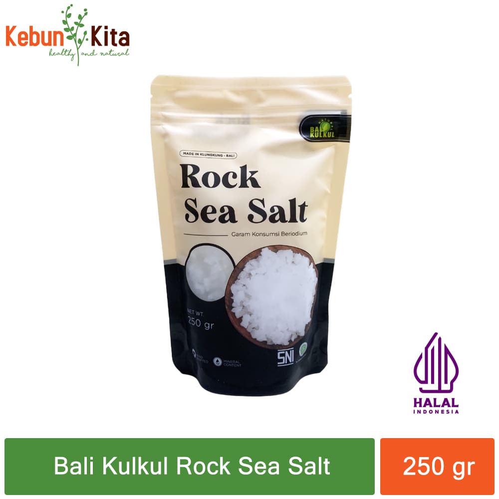 Bali Kulkul Rock Sea Salt 250g