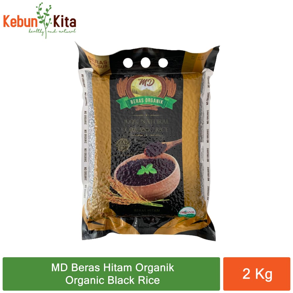 MD Beras Hitam Organik 2kg