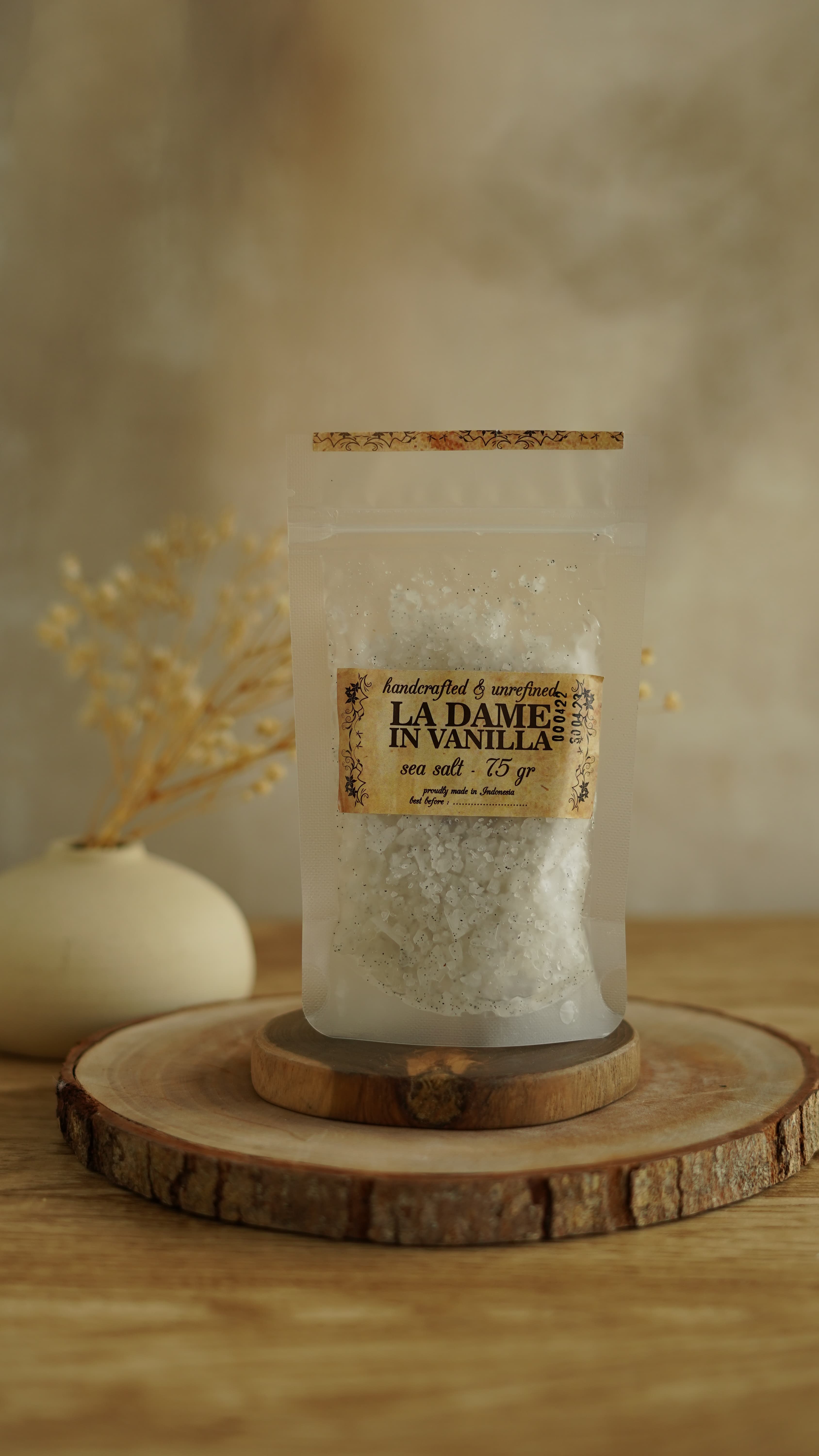 La Dame Vanilla Sea Salt 75 gr